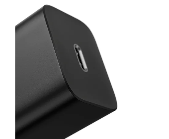 СЗУ Baseus Super Si Quick Charger 1C 20W + кабель Type-C to Lightning Черный