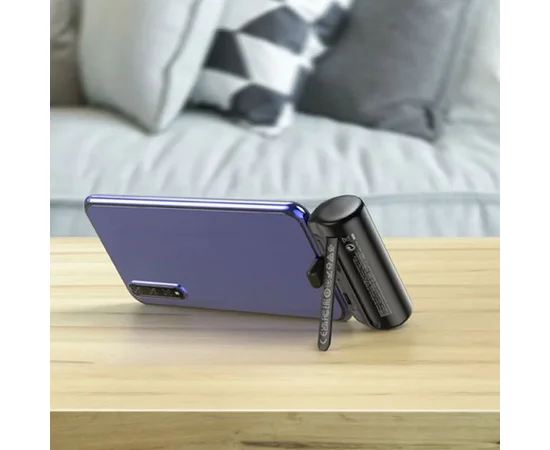 Портативное зарядное устройство Power Bank Hoco J106 Pocket Type-C 5000 mAh Black