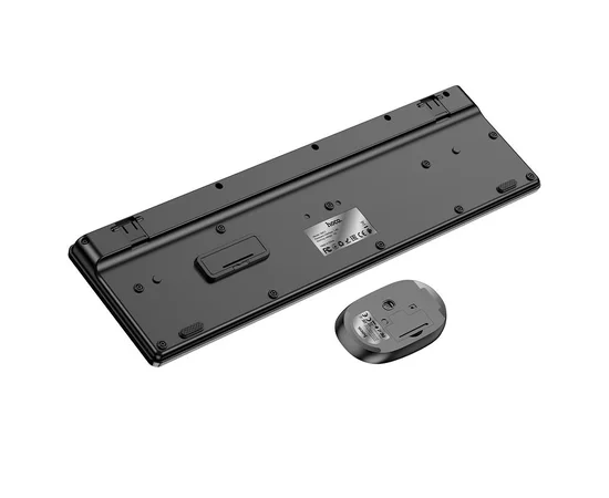 Набор клавиатура (кир.) + мышь Hoco GM17, беспроводной Черный