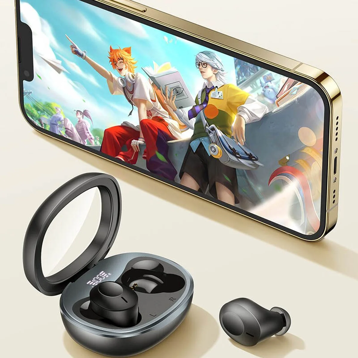 Беспроводные TWS наушники Hoco EQ3 Smart Black