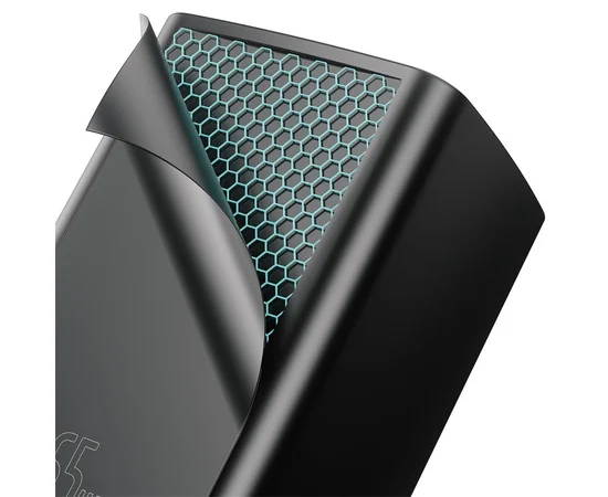 СЗУ Baseus GaN2 (2 Type-C/ 45W) + кабель Type-C to Type-C 65W Черный