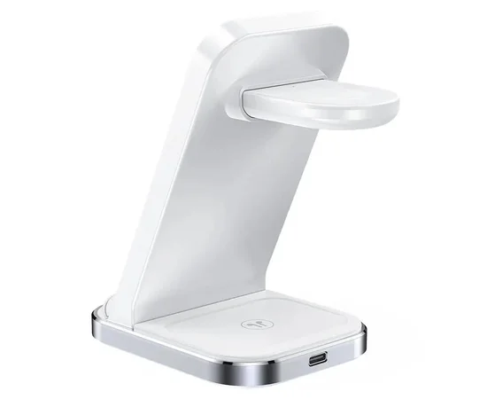 БЗУ Acefast E15 desktop 3-in-1 White