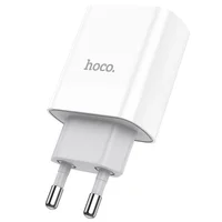 СЗУ HOCO C80A Plus Rapido PD20W+QC3.0 (1Type-C/1USB) White