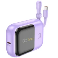 Портативное зарядное устройство Power Bank Hoco Q20 Fountain 22.5W+PD20W 10000 mAh Purple