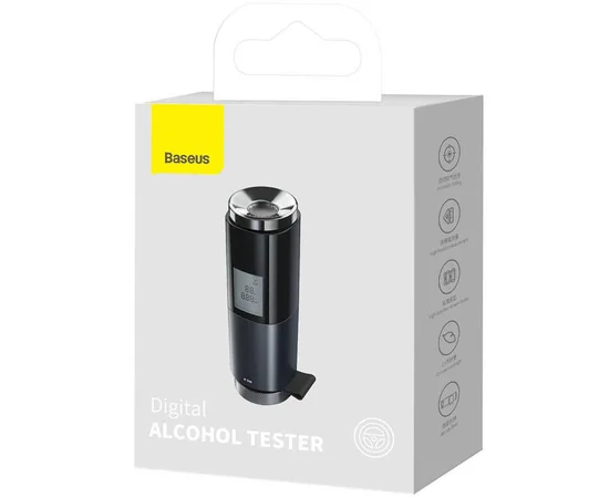 Алкотестер Baseus Digital Alcohol Tester (CRCX-01) Black