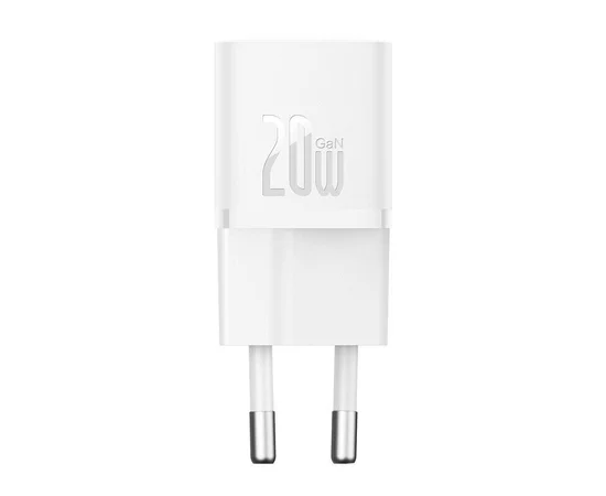СЗУ Baseus GaN5 Fast Charger (mini) 1C 20W (CCGN05010) White
