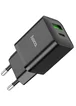 СЗУ Hoco N28 Founder 20W Type-C + USB Black