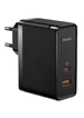 СЗУ Baseus GaN5 Pro Type-C+USB 100W EU (CCGP09020) Черный