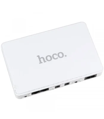 Источник бесперебойного питания Hoco DB25 Smart Mini UPS для роутеров 5V/9V/12V 8800 mAh White
