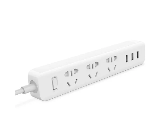 Удлинитель Xiaomi Power Strip (3xUSB/3xSocket) Белый
