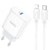 СЗУ Hoco C104A PD 20W Type-C to Lightning White