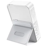 Портативное зарядное устройство Power Bank Hoco Q10A Transparent PD20W с БЗУ 10 000 mAh White