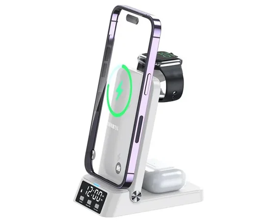 БЗУ + часы А60 4in1 25W White