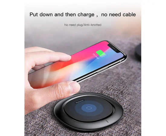 Беспроводное зарядное устройство Baseus UFO Desktop Черный