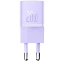 СЗУ Baseus GaN5 Fast Charger (mini) 1C 20W (CCGN05010) Purple