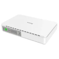 Источник бесперебойного питания Hoco DB25 Plus Smart Mini UPS для роутеров 5V/9V/12V 10000 mAh White
