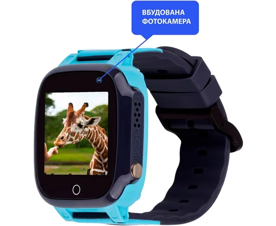 Детские cмарт-часы E07 Синий