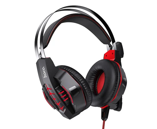 Стерео Наушники Hoco W102 Cool Tour Красный