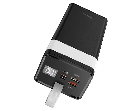 Портативное зарядное устройство Power Bank Hoco J86 Powermaster 22.5W 40000 mAh Черный