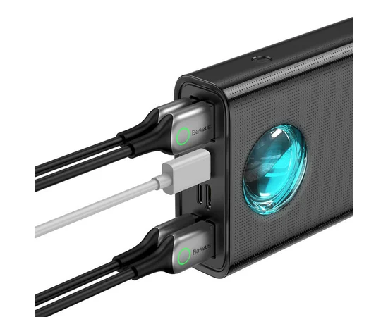 Портативное зарядное устройство Baseus Amblight 65W Overseas Edition 30000mAh (PPLG000101) Black