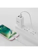 СЗУ Hoco C62A Victoria 2.1A 2USB + cable Lightning white