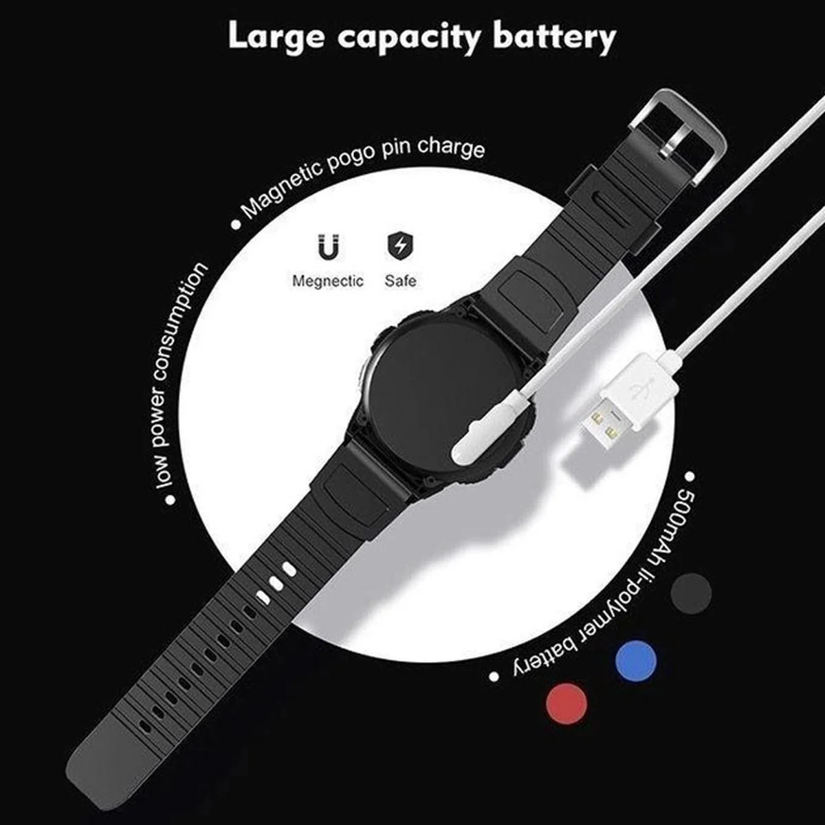 Детские cмарт-часы LT32E Черный