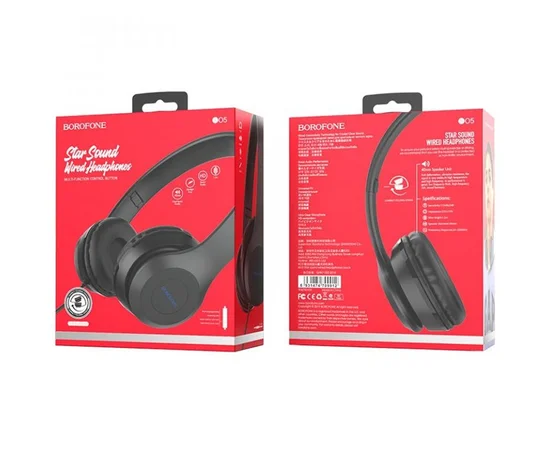 Стерео Навушники BOROFONE BO5 Чорний