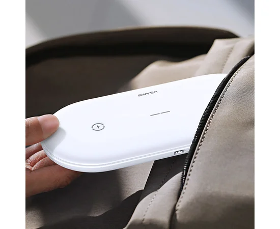 БЗУ Usams US-CD120 2in1 Белый