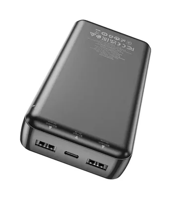 Портативное зарядное устройство Power Bank Hoco J100A High-ranking 20000 mAh Черный