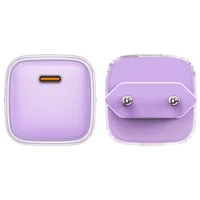 СЗУ Acefast A53 Sparkling series PD30W GaN (USB-C) Alfalfa purple