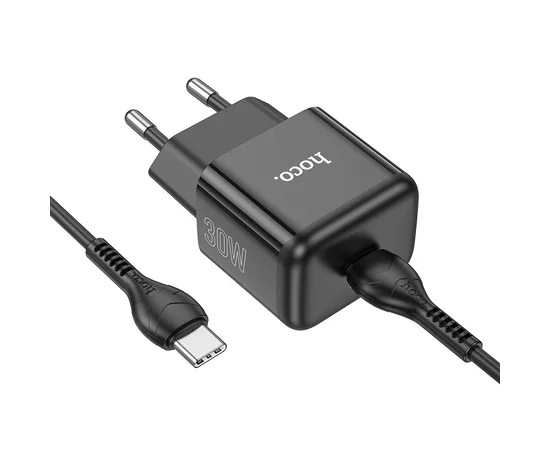 СЗУ Hoco N32 Glory PD30W Type-C to Type-C Black