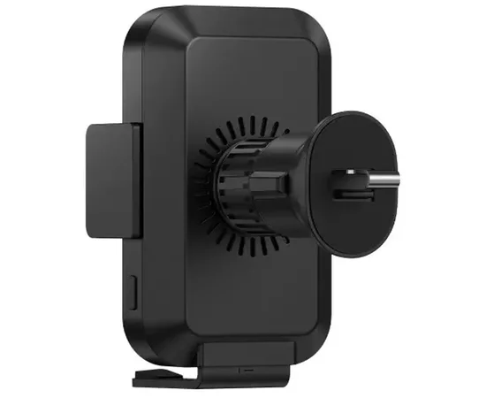 Автодержатель с БЗУ Baseus Halo Electric Wireless Charging Car Mount 15W (SUDD000001) Black