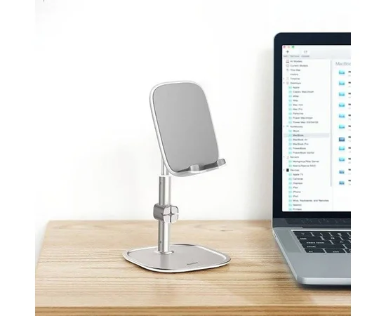 Подставка для телефона Baseus Literary Youth (SUWY-0) Silver