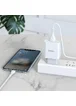 СЗУ HOCO C81A (1USB/2.1A) + Type-C Белый