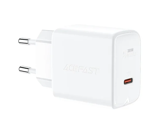 СЗУ Acefast A21 30W GaN single USB-C White