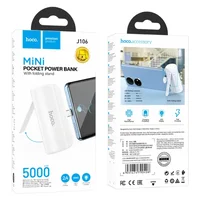 Портативное зарядное устройство Power Bank Hoco J106 Pocket Type-C 5000 mAh White
