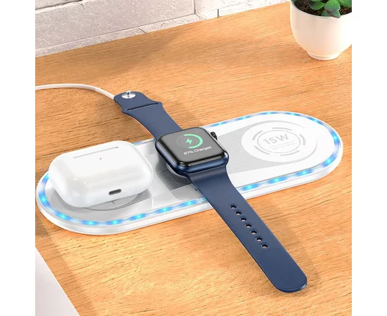 БЗУ BOROFONE BQ14 3in1 22.5W Белый