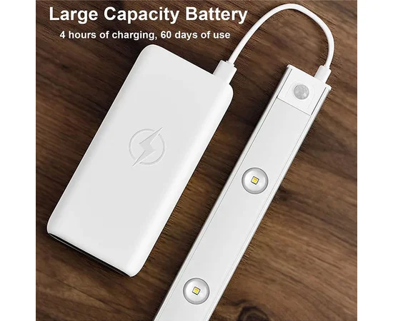 Сенсорный светильник LED с датчиком движения MZ-L1602 (40*10*400mm) White