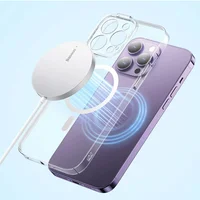 БЗУ Baseus Simple Mini3 Magnetic Wireless Charger 15W (CCJJ0400) Silver