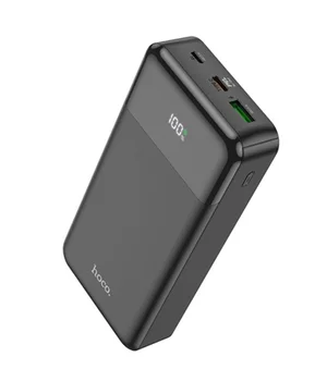Портативное зарядное устройство Power Bank Hoco J102A Cool figure PD20W+QC3.0 20000 mAh Black Портативное зарядное устройство Power Bank Hoco J102A Cool figure PD20W+QC3.0 20000 mAh Black