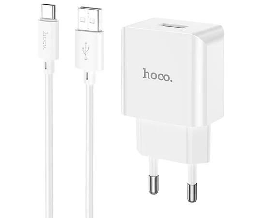 СЗУ HOCO C106A Leisure + Type-C White
