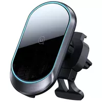 Автодержатель с БЗУ Usams US-CD182 15W Air Vent Black