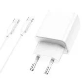 СЗУ Borofone BA67A PD20W+QC3.0 + Type-C + Type-C Білий