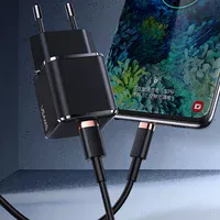 СЗУ Usams US-CC140 T42 25W Super Si (1Type-C/25W) Чорний