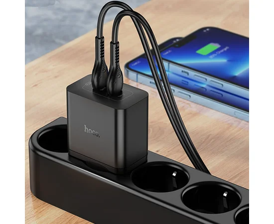 СЗУ Hoco N35 Streamer PD45W (2C) Black