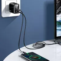 СЗУ Usams US-CC133 T40 QC3.0 + PD 20W Черный