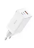СЗУ Baseus GaN5 Pro 65W 2Type-C+USB 100W EU (CCGP12020) White