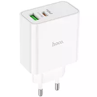 СЗУ Hoco C113A Awesome PD65W (1USB/1Type-C) White