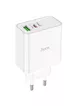 СЗУ Hoco C113A Awesome PD65W (1USB/1Type-C) White