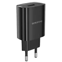 СЗУ Borofone BN1 (1USB/2.1A) Черный